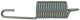 Retaining spring, Housing Headlight