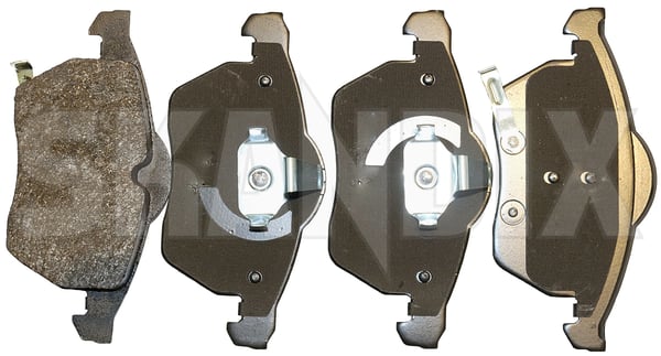 Brake pad set Front axle 93192749 (1004119) - Saab 9-3 (-2003), 9-5 (-2010), 900 (1994-)