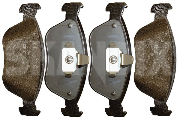 Brake pad set Front axle 272343 (1004187) - Volvo C70 (-2005), S70 V70 (-2000), V70 XC (-2000)