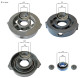 Volvo P1800, 200, 140: Suspension, Drive shaft Rubber Bearing