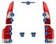 Volvo V70 P26, XC70 (2001-2007): Overview rear lamps