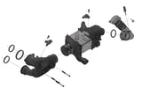 Volvo S60, V60 (2019-), S90, V90 (2017-), V90 CC, XC60 (2018-), XC90 (2016-): Intercooler Charger, Charger intake hoses