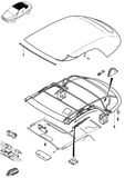 Volvo C70 (-2005): Convertible top