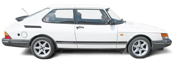 Saab 900 (-1993): side