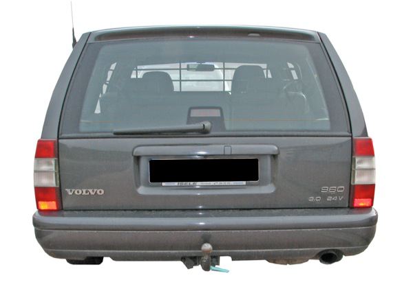Volvo 900: Hinten