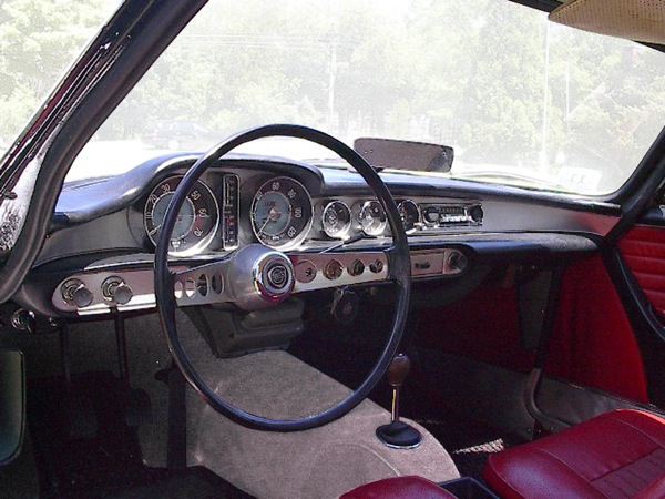 Volvo P1800: cockpit