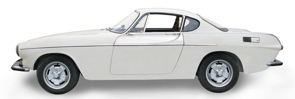 Volvo P1800: side view