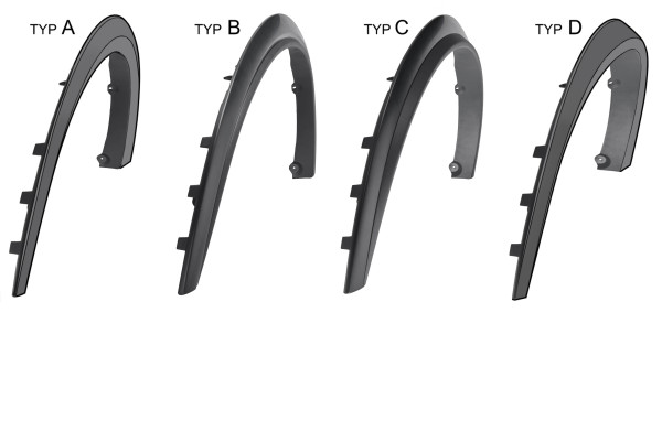 Volvo XC90 (-2014): Compare fender attachment front