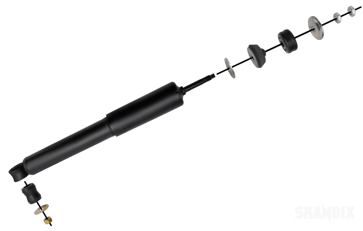 Saab 900 (-1993): Shock absorber Front axle