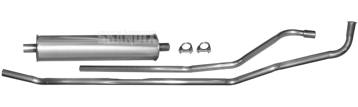 SKANDIX Shop Volvo parts: Exhaust system, Stainless steel from Manifold ...