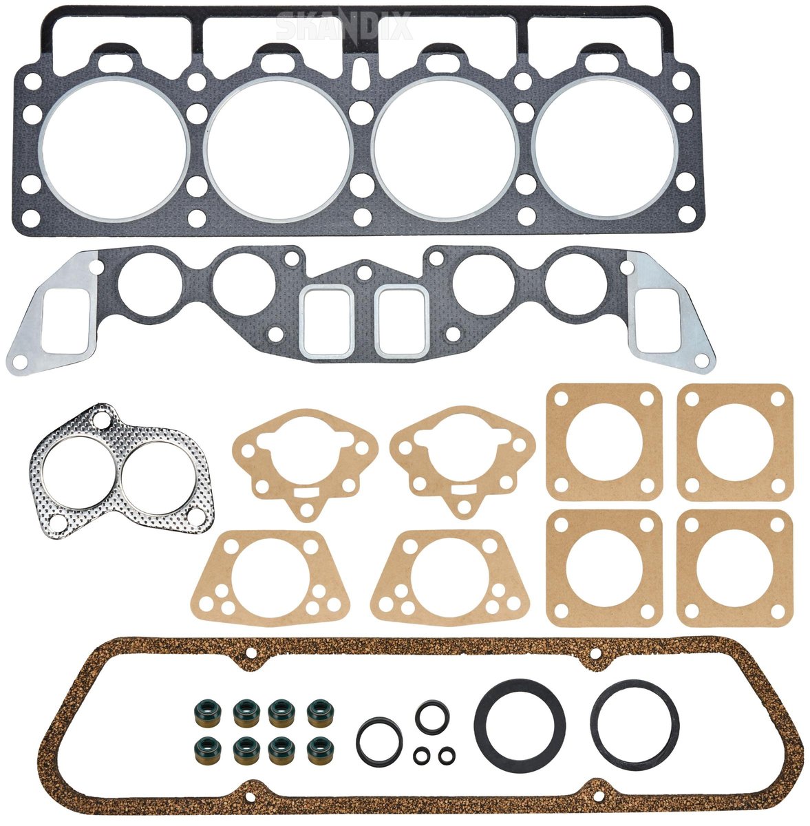 SKANDIX Shop Volvo parts: Gasket set, Cylinder head 0,8 mm 275536 (1001791)