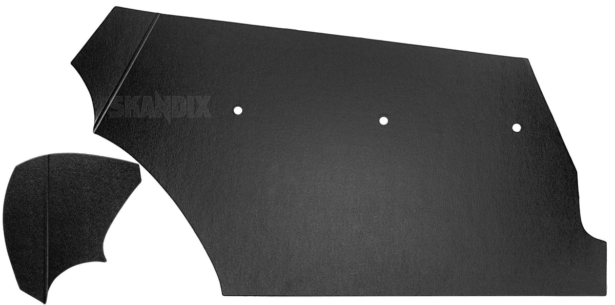 SKANDIX Shop Volvo parts: Interior, lining trunk right black Kit 671067 ...
