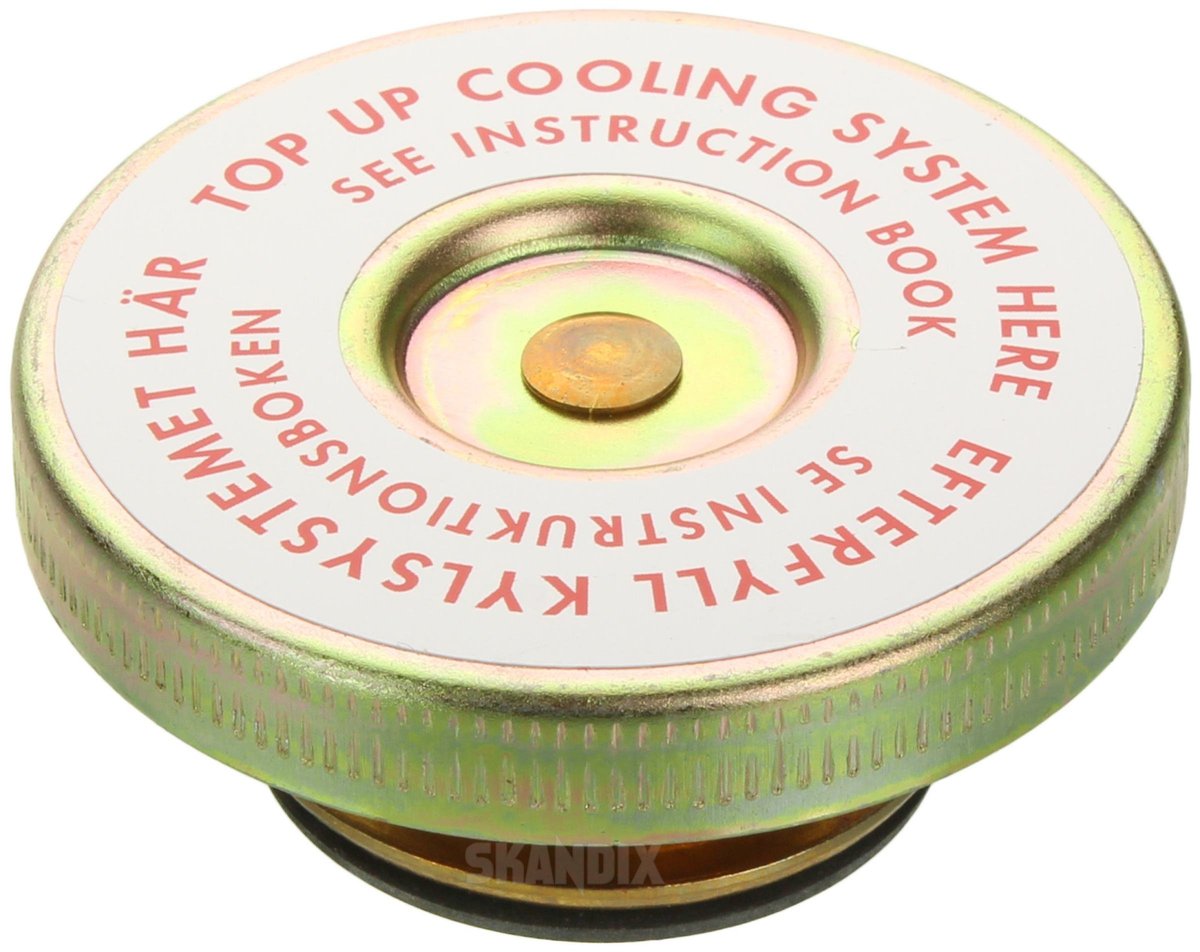 Volvo Radiator Cap SKANDIX Shop Volvo parts: Cap, Coolant tank Radiator short 673233 (1010845)
