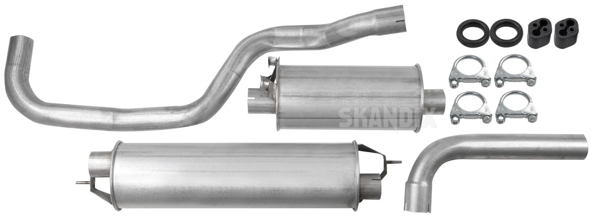 SKANDIX Shop Volvo parts: Exhaust system from Intermediate pipe 274121 ...