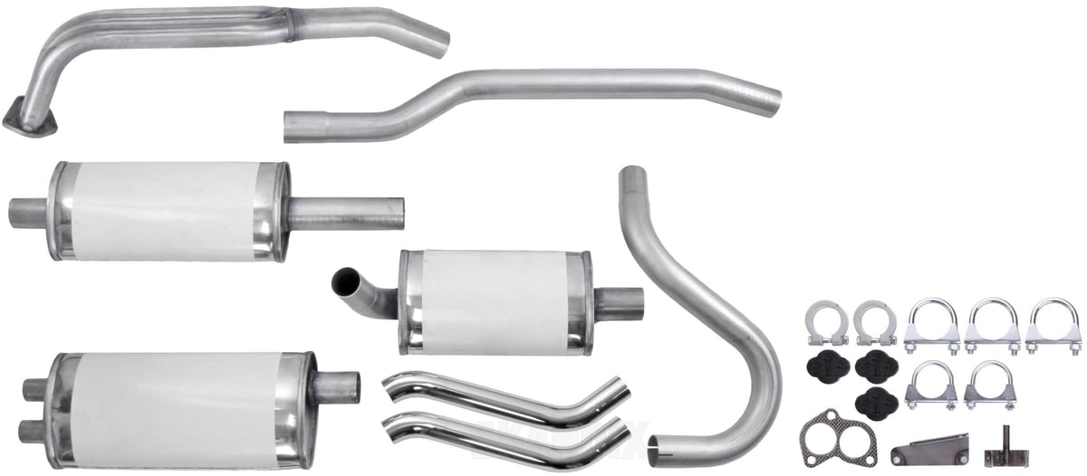 SKANDIX Shop Volvo parts: Exhaust system, Stainless steel from Manifold ...