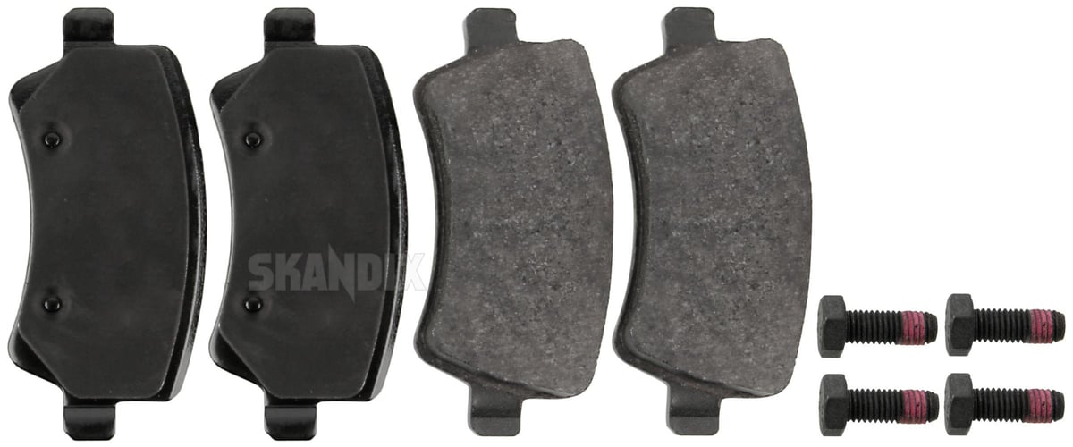 SKANDIX Shop Volvo parts: Brake pad set Rear axle 32373175 (1061109)