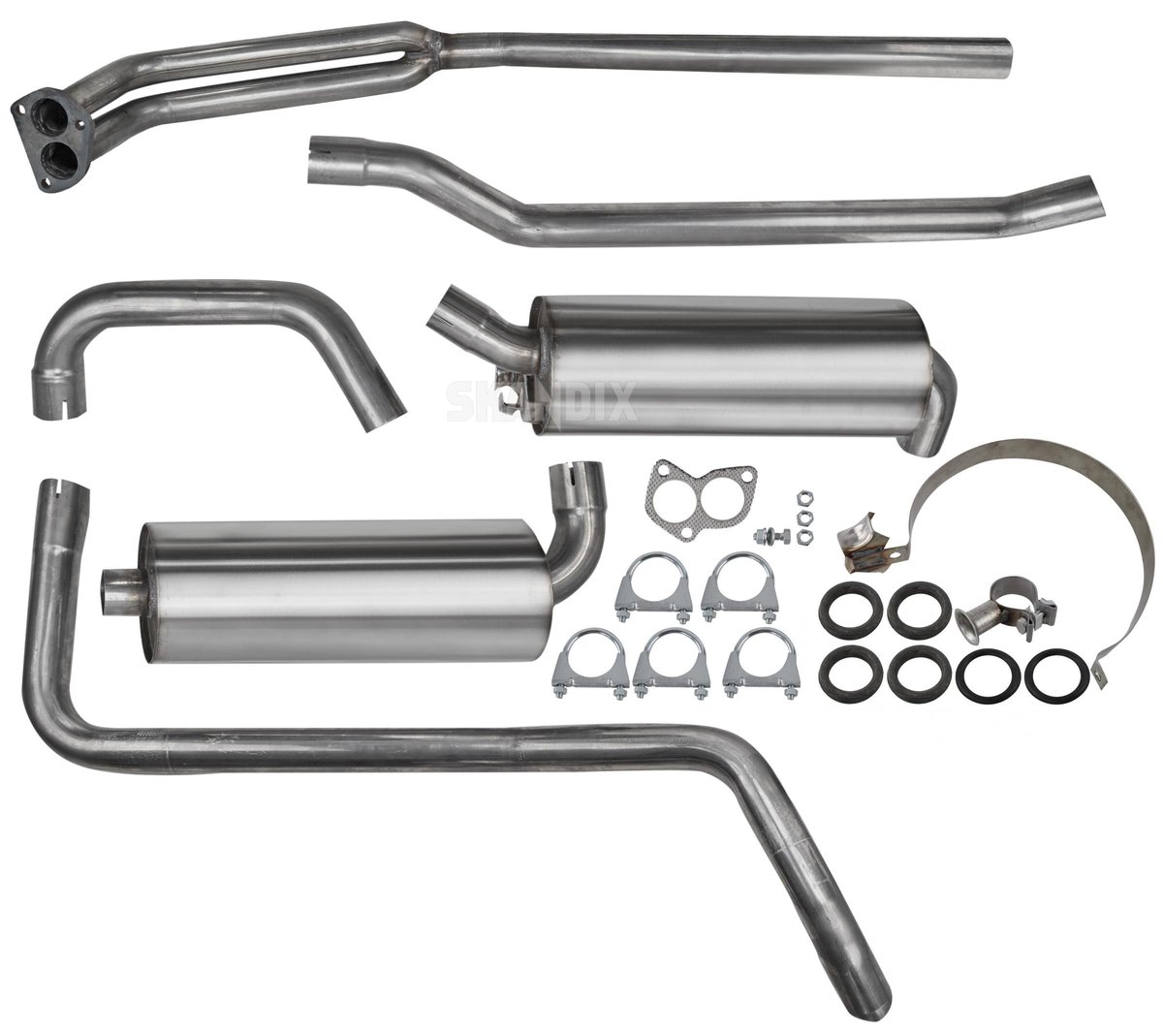 SKANDIX Shop Volvo parts: Exhaust system, Stainless steel from Manifold ...