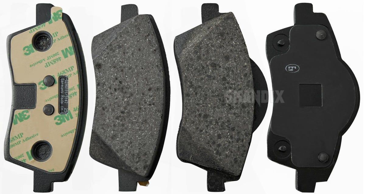 SKANDIX Shop Volvo parts: Brake pad set Front axle 32287456 (1081986)