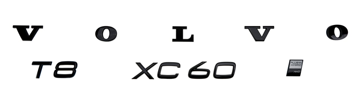 SKANDIX Shop Volvo Ersatzteile: Emblem Heckklappe 