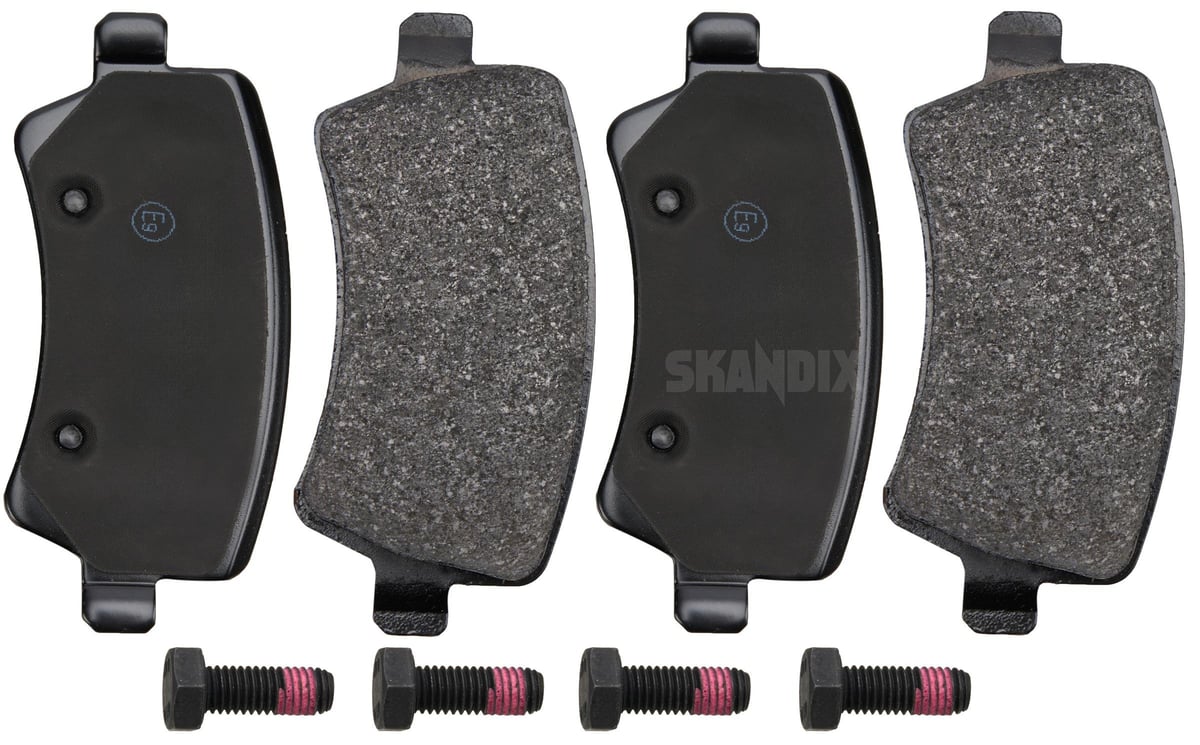 SKANDIX Shop Volvo parts: Brake pad set Rear axle System Brembo ...