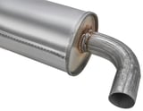 Front silencer