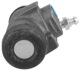 Wheel brake cylinder Rear axle fits left and right 22,2 mm