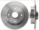 Brake disc Rear axle non vented  (1001291) - Volvo 400