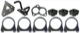 Mounting kit, Exhaust system  (1001334) - Volvo P1800, P1800ES