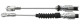 Cable, Park brake right rear Section 6819033 (1001346) - Volvo 700, 900, S90, V90 (-1998)