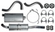 Exhaust system from Catalytic converter 31405111 (1001372) - Volvo 700