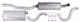 Exhaust system from Downpipe 272256 (1001387) - Volvo 700, 900