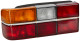 Combination taillight left with Fog taillight red-orange-white 1372212 (1002358) - Volvo 200
