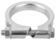Pipe clamp, exhaust system 51 mm Steel