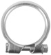 Pipe clamp, exhaust system 64 mm Steel  (1002550) - universal 
