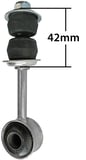 Sway bar link Front axle fits left and right