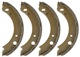 Brake shoe set, Park brake 31262621 (1002771) - Volvo 700, 900, S90, V90 (-1998)
