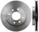 Brake disc Front axle internally vented 30872926 (1002934) - Volvo S40, V40 (-2004)