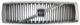 Radiator grill with Rod with Emblem black 3451796 (1003016) - Volvo 400