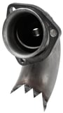 Downpipe single tube flexible
