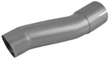 Exhaust pipe single, round