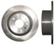 Brake disc Rear axle non vented 5391578 (1004118) - Saab 9-3 (-2003), 9-5 (-2010), 900 (1994-)
