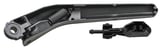 Wiper arm, Headlight cleaning right silver