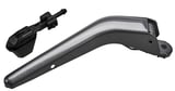 Wiper arm, Headlight cleaning right silver