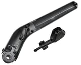 Wiper arm, Headlight cleaning right silver