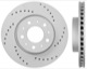 Brake disc Front axle perforated internally vented Sport Brake disc 31262209 (1004264) - Volvo 700, 900