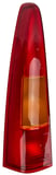 Combination taillight left upper yellow-red