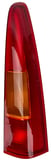 Combination taillight right upper yellow-red