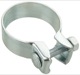 Pipe clamp, exhaust system 48,5 mm Steel