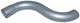 Exhaust pipe single, round 9142998 (1005213) - Volvo 700, 900