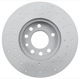 Brake disc Front axle perforated internally vented Sport Brake disc